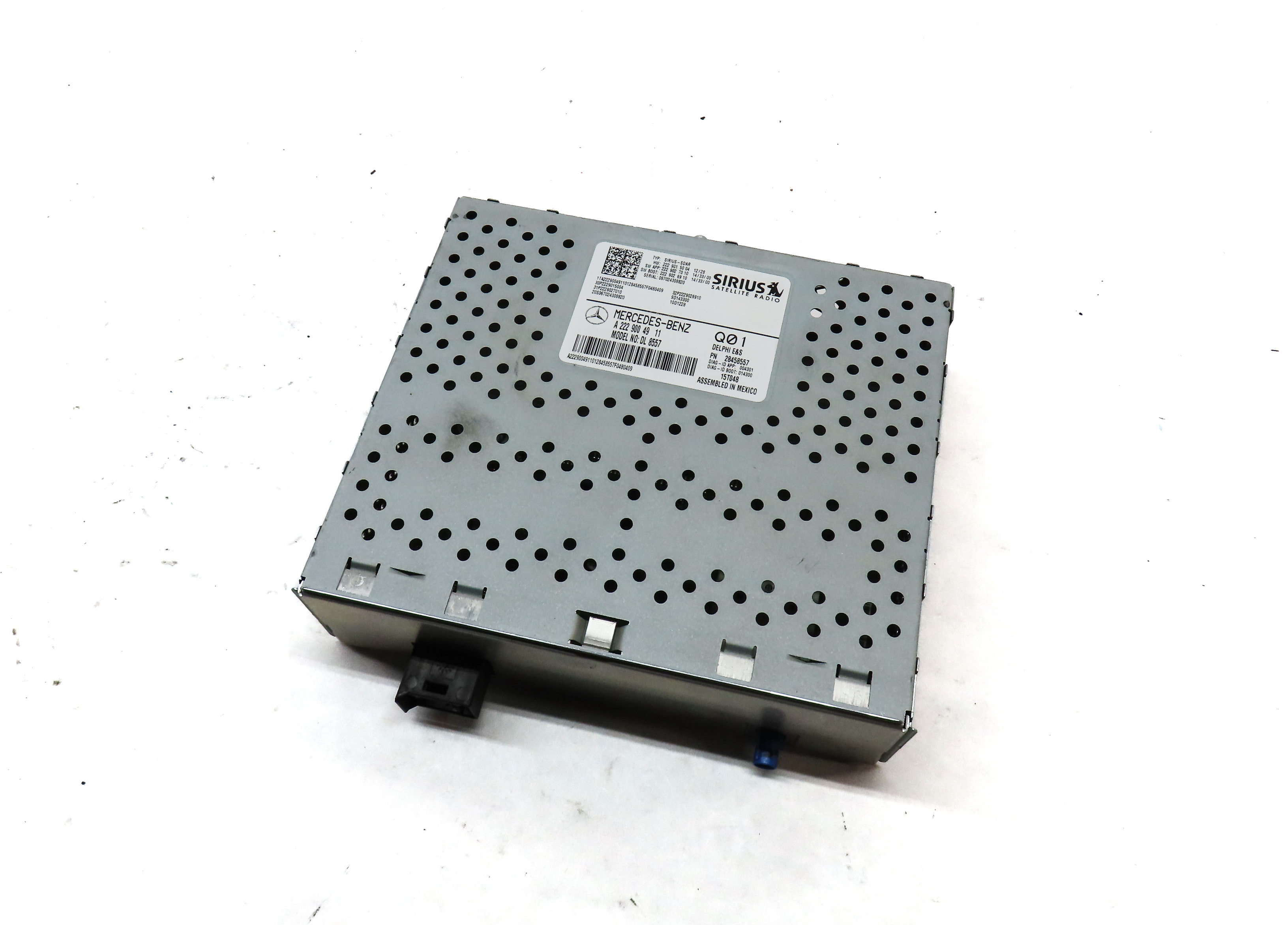 13-20 MERCEDES B CLA E GL GLA GLE (C117 X156 X166) SIRUIS SATELLITE RADIO MODULE — exact item pictured